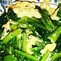 門松なめこ's cooksnap of when they made 簡単♫小松菜と卵の中華炒め.