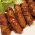 清水の嫁's cooksnap of when they made オクラの肉巻き.