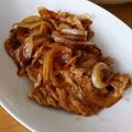 ma04tsu's cooksnap of when they made 豚バラで簡単にお手軽♡ウチの生姜焼き♡.