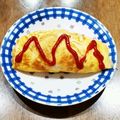 くーちゃんみるく's cooksnap of when they made ケチャップオムライス♥.