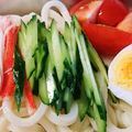 shiorinn's cooksnap of when they made 夏にオススメ♪冷やしうどんのお弁当♪.
