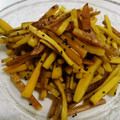なちょすぅ's cooksnap of when they made さつまいもの皮きんぴら.