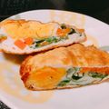 なみ’ｓカフェ's cooksnap of when they made 味シミたまご巾着　お弁当にも！.