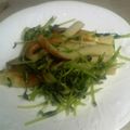 maruru-nn's cooksnap of when they made 豆苗（とうみょう）と竹輪の炒め物.