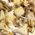 みーさり's cooksnap of when they made ひき肉とキャベツの卵とじ.