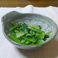 ゆうさんよりさん's cooksnap of when they made チンして簡単♪小松菜のおひたし☆.