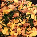 もんぷち33's cooksnap of when they made 豚バラと海老のニラ玉☆.