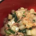 2みーちゃん's cooksnap of when they made ひき肉と根菜☆野菜モリモリ丼.