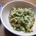 ぬかり's cooksnap of when they made 簡単！【ゴーヤとシーチキンの無限サラダ】.