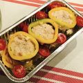 りこちゃん____'s cooksnap of when they made 簡単☆ズッキーニのツナマヨ味噌チーズ焼き.