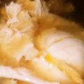 ♥ミルクティ♥'s cooksnap of when they made 少しだけ贅沢なキャベツと半熟卵のお味噌汁.