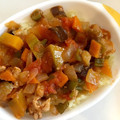 rin0418r24's cooksnap of when they made 夏野菜の炒め煮・保育園給食.