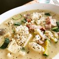 ☆糖質減らしてます☆'s cooksnap of when they made 味噌コンソメ♡ミルクの肉ズッキーニスープ.