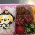 パオ～'s cooksnap of when they made キャラ弁♡チーズでわんちゃん.