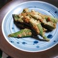 ＴＯＭＯＷＡＴ's cooksnap of when they made オクラの胡麻和え♪.