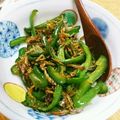 くまちーこ's cooksnap of when they made ピーマンとじゃこのきんぴら.