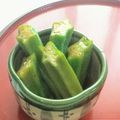 ｅｋ４'s cooksnap of when they made ☆オクラのお漬物☆.