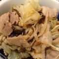 すーやん。's cooksnap of when they made 豚ときのこの塩昆布蒸し.