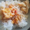 泉野あみ's cooksnap of when they made すき焼きで使った残り卵でカルボナーラご飯.