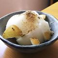 しじみごはん's cooksnap of when they made 甘ぁ～い梨にﾁｮｲ足し✯～塩きなこ。.