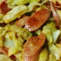 クック64OY6U☆'s cooksnap of when they made 魚肉ソーセージとキャベツのわさびマヨ和え.