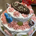 ♡☆よーこ☆♡'s cooksnap of when they made 家用簡単2段クリスマスケーキ.