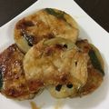 にゃむ姉's cooksnap of when they made 味噌が決め手！れんこんの豚肉巻き.