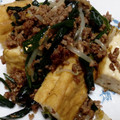 レオミウ's cooksnap of when they made 時短・もやしと厚揚げの中華炒め.
