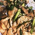 クック87R88F☆'s cooksnap of when they made 豚肉とニラのバタポン炒め.