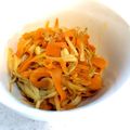 コモドラ's cooksnap of when they made 【人参・えのき茸のじゃこ炒め】.