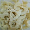 なおぴんズ's cooksnap of when they made 簡単一品☆蓮根にマヨチー＆ペッパーかけ.