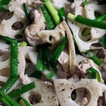 トリノオリンピック☆'s cooksnap of when they made とっても簡単☆れんこんと豚肉の塩炒め♪.