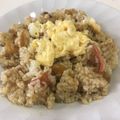papikun's cooksnap of when they made ☆少しだけ残ったカレーで炒めご飯☆.