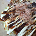 チャソ毛☆'s cooksnap of when they made 簡単計量☆ふわふわお好み焼き.