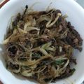 クックS2UTOG☆'s cooksnap of when they made 簡単♪焼き肉のタレでチャプチェ風☆.