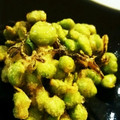 moananae's cooksnap of when they made 枝豆と塩昆布のかき揚げ☆.