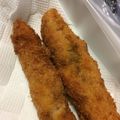 クックELA1F5☆'s cooksnap of when they made 梅しそ入り＊ささみフライ.