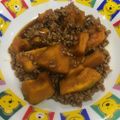 キャップとラム's cooksnap of when they made かぼちゃの豚そぼろ煮。.
