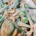 smdmama's cooksnap of when they made レンジで簡単♪むね肉とオクラのサラダ.