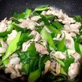 はっぱ大好き's cooksnap of when they made 豚肉と九条ネギの塩こしょう炒め.