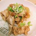 ぺたんこクマ's cooksnap of when they made 甘くて美味しい淡路島玉ねぎで豚すき♪豚丼.