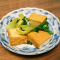 わなみ's cooksnap of when they made 簡単 放置！チンゲン菜と厚揚げの炒め物.