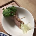 灘田kinuko's cooksnap of when they made 材料４つ♡簡単ハムのかいわれツナマヨ巻.