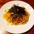 楽ちん楽ちん's cooksnap of when they made たらこパスタ.