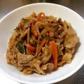 gomaaya's cooksnap of when they made 豆モヤシと豚肉のピリ辛炒め 韓国家庭料理.