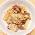 メロンパンマン's cooksnap of when they made 豚バラと山芋とエリンギの甘辛炒め.