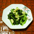 クレイプメートル's cooksnap of when they made 小松菜と油揚げ炒め.