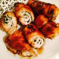 kaori_426's cooksnap of when they made 鶏ささみの青しそロール梅照り焼き.