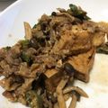 annrixxx's cooksnap of when they made 厚揚げのピリ辛牛肉炒めのせ.