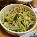 うぅこちゃん's cooksnap of when they made キュウリともやしとツナ.